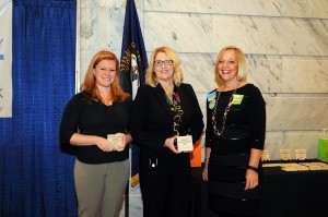 The Kentucky Horse Council nominated Senator Robin Webb, D-Grayson, for the award for her work on the stray and abandoned horse bill. 